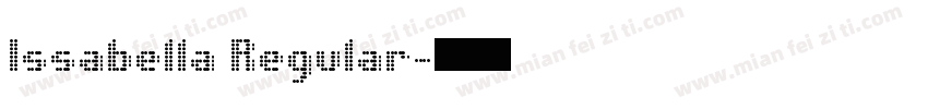Issabella Regular字体转换